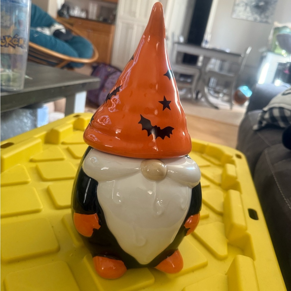 Halloween Gnome Ceramic Decor